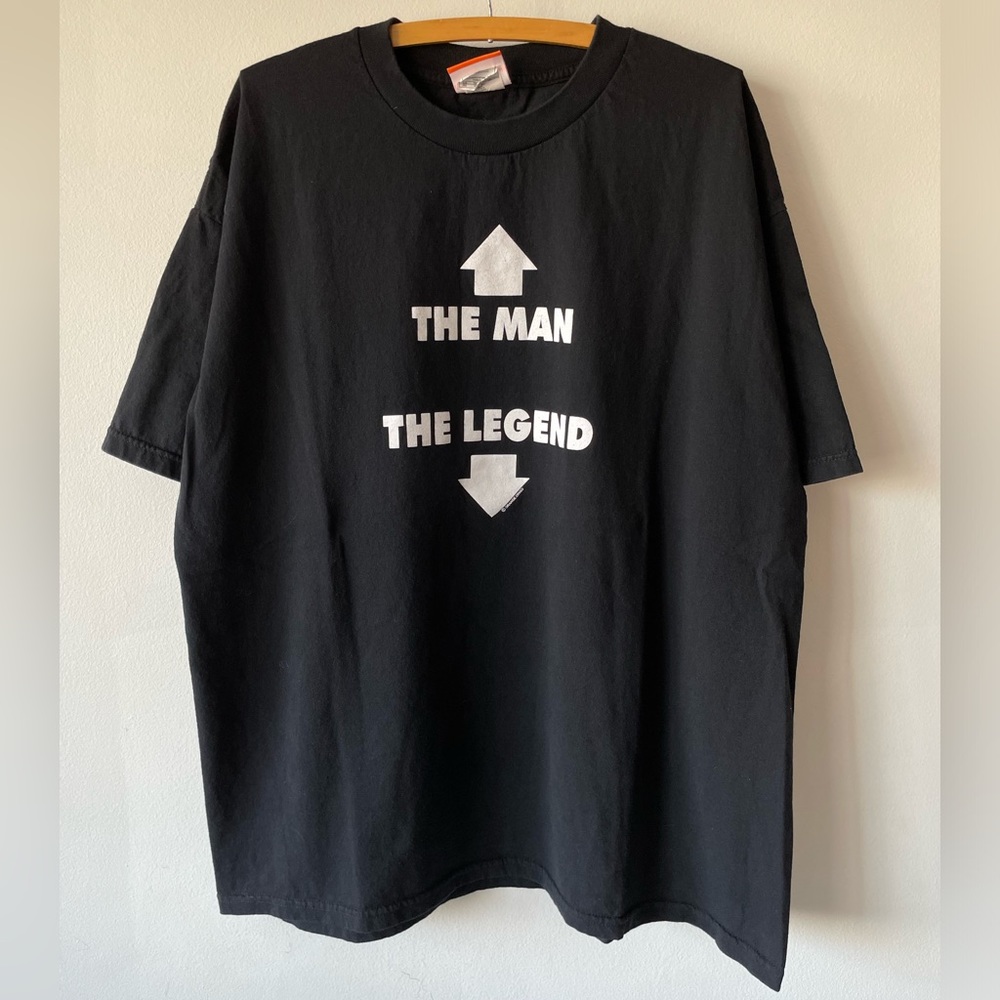 Funny Y2K The Man The Legend tee